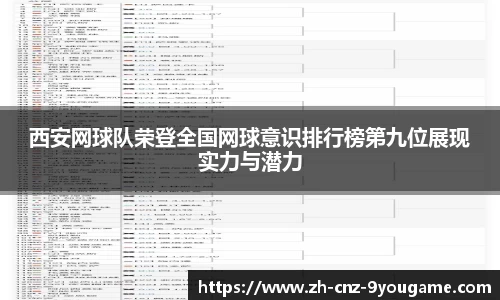 西安网球队荣登全国网球意识排行榜第九位展现实力与潜力